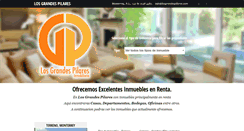 Desktop Screenshot of losgrandespilares.com